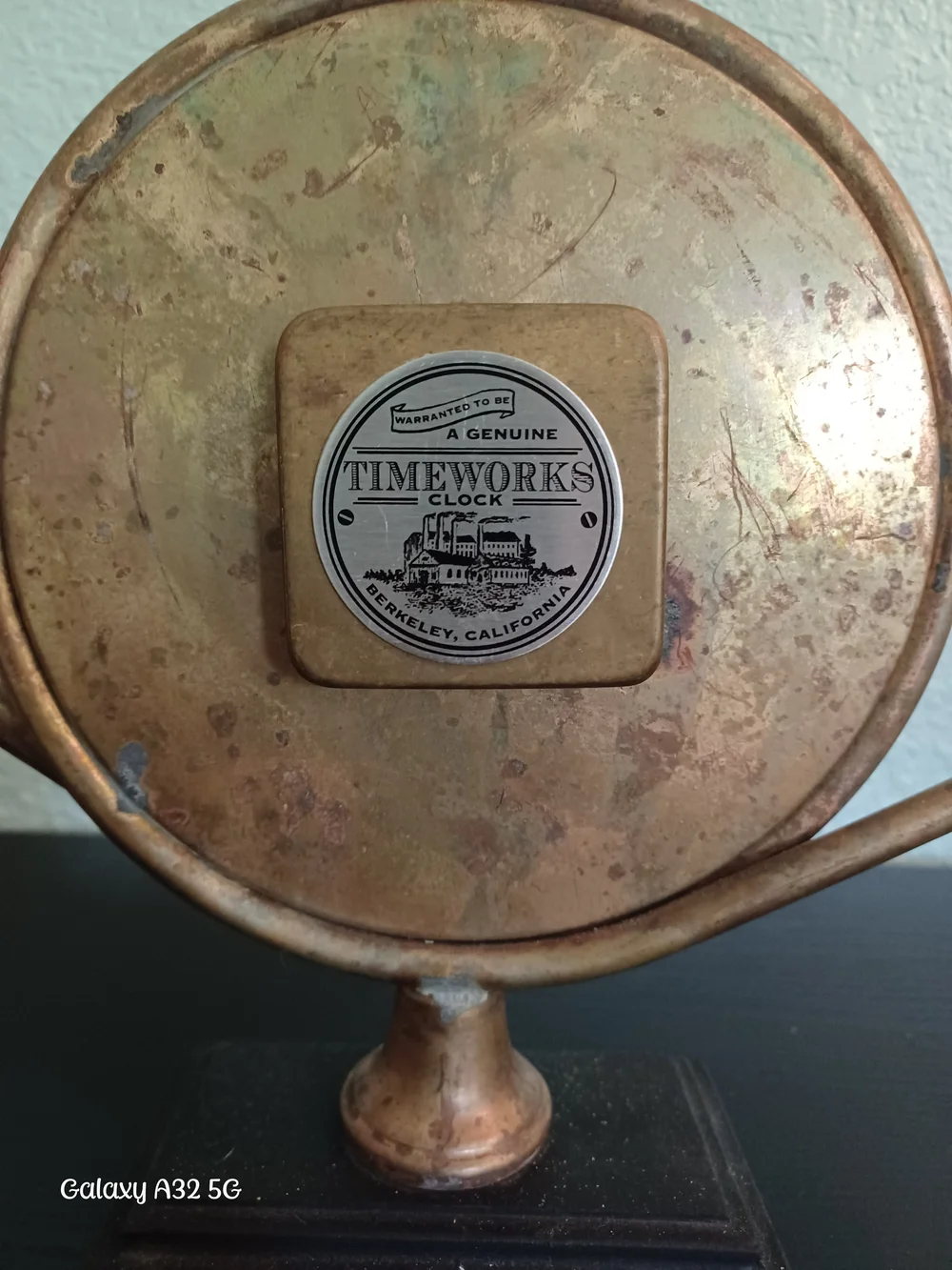 Brass Timeworks Mantel Horn Clock
